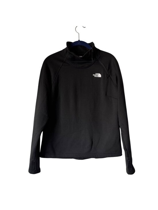 The North Face Tops - The North Face Black Canyonlands 1/4 Zip Sweatshirt Medium Lightweight Fleece Li